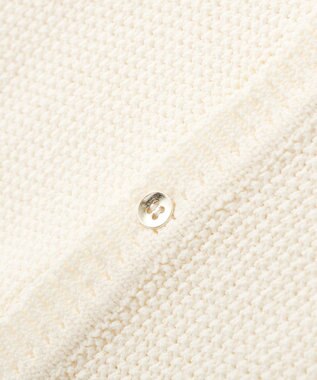 YECCA VECCA 2wayヘンリーネックルーズニット Ivory