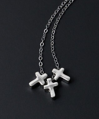 WEGO M立体モチーフ3連ネックレス 柄6