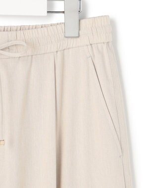 23区 【先行予約】ナチュラルスラブストレッチ ワイドパンツ ベージュ系