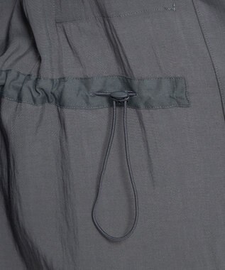 uncrave ドレープツイル ミリタリー ジャケット ブルーグレー