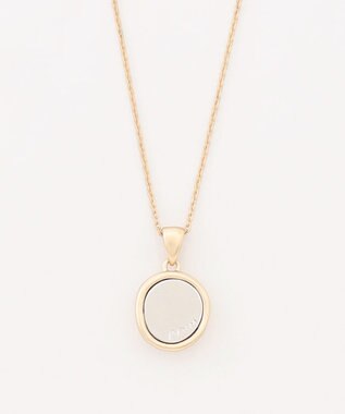 J.PRESS LADIES 【リバーシブル】ワントップ ネックレス ケシウスゴールド×シルバー系