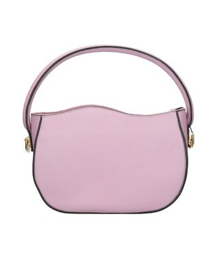 INTER-CHAUSSURES 【ANDREA CARDONE】ウェーブカットレザーハンドバッグ ラベンダー