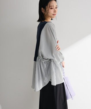 Green Parks 脇リボンドッキングチュニック