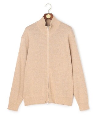 J.PRESS MEN 【KING SIZE】ギマコットンフルジップ カーディガン