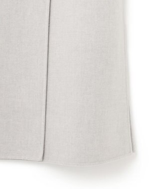 BEIGE， 【Oggi 2月号掲載】GRASSE / ストール付きリバーロングコート L Gray