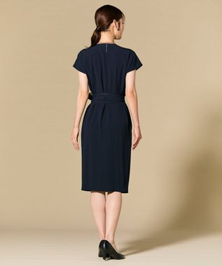 BEIGE， 【Lsize・セットアップ対応】CINDY / ラップドレス Navy