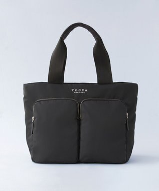 TOCCA 【WEB＆一部店舗限定・A4サイズ対応】VIA METRO NYLON BAG ナイロンバッグ ライトグレー系