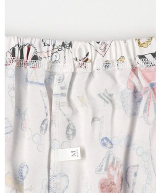 tsumori chisato SLEEP ツモリチサト パジャマ 綿100%(本体) 天竺素材 4分袖 6分丈 レディース UDT122 /ワコール アイボリー