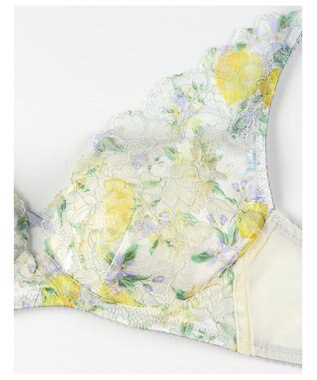 WACOAL 【重力ケアブラ】 ノンワイヤーブラ バストを重力から守る まる胸をキープ ラクなつけごこち Gカップまで対応 大きいサイズ レディース BXB194 /ワコール イエロー