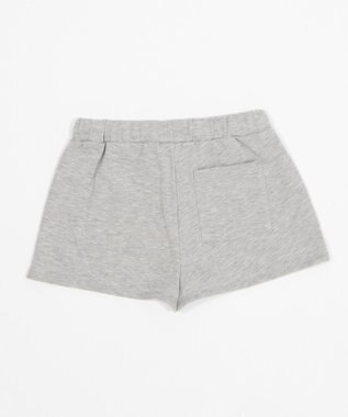 WEGO 裏毛マイクロショートパンツ 杢グレー