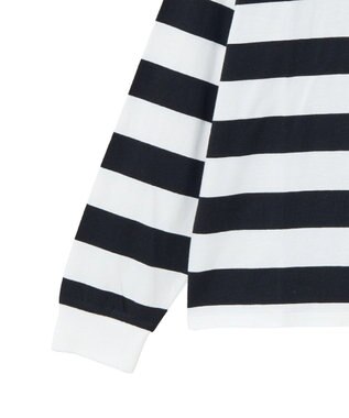 Green Parks ボーダープルオーバー Black