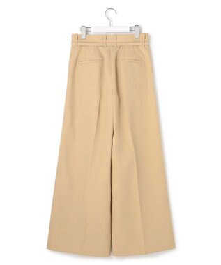 ICB L 【WEB＆一部店舗限定・撥水加工・洗える】C0SoftTwill ワイドパンツ チノ