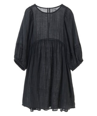 Green Parks ＢＰ　ボリュームスリーブチュニック Black