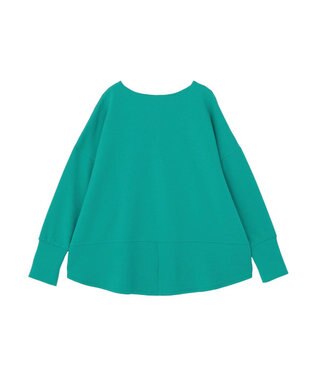 Green Parks 袖スリットカットプルオーバー Green