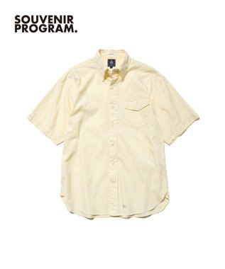 J.PRESS MEN 【J.PRESS ORIGINALS】【UNISEX】Oxford Half Sleeve Shirt / B.D. / Baggy-Fit