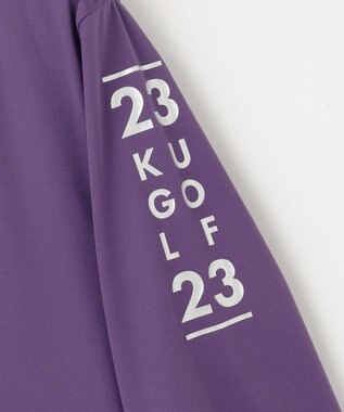 23区GOLF 【WOMEN】【ストレッチ/防風/撥水】防風ライトブルゾン パープル系