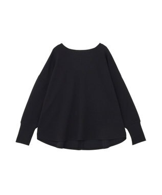 Green Parks 袖スリットカットプルオーバー Black