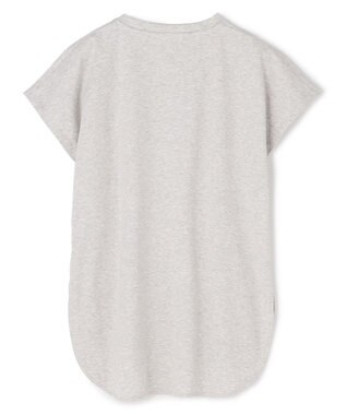 UNFILO BEAUTY FORM-T cotton ロゴ フレンチスリーブ Tシャツ TOPグレー