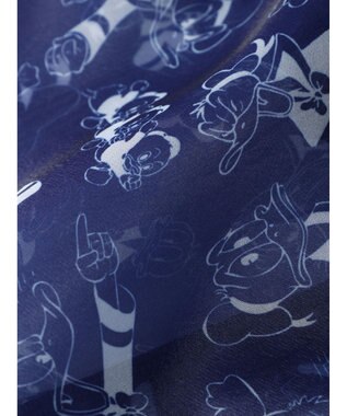 AMERICAN HOLIC 総柄シアーショート丈シャツ／Ｄｉｓｎｅｙ Navy