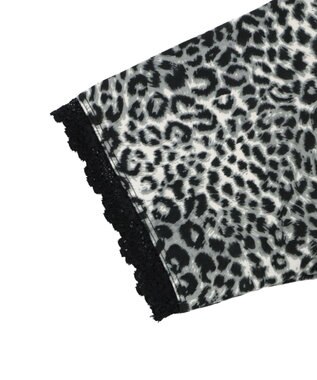 WEGO レオパードレースちびT グレー