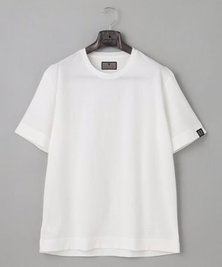 GOTAIRIKU 仕事で着られるTシャツ【サラサラ/よれにくい/透けにくい】キレイめ 鹿の子 ビズTシャツ ホワイト系