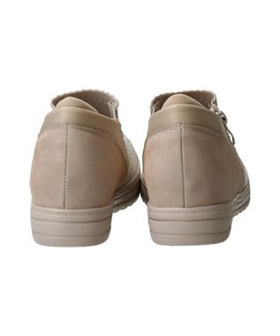 Bridget Birkin 【Round About】ラインストーンインヒールスニーカー ライトベージュ雑材