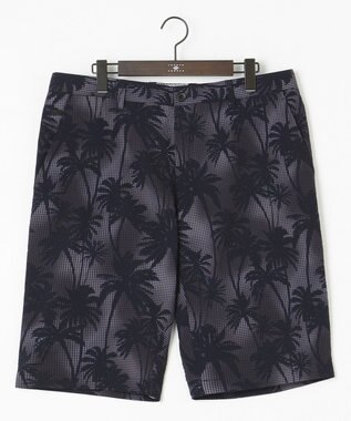 JOSEPH ABBOUD 【キングサイズ・驚きの多機能】ライトウェーブ リゾートプリントハーフパンツ ネイビー系6