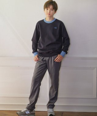J.PRESS KIDS 【140-170cm】Jバックロゴ エンブロイダリー トレーナー ネイビー系