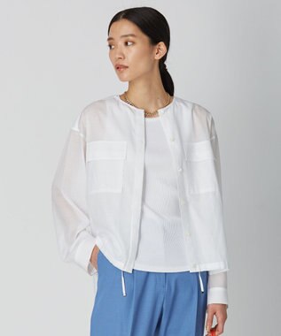 洗える テンセルコットンローン ノーカラーブラウス Icb ファッション通販 公式通販 オンワード クローゼット 洗える テンセルコットンローン ノーカラーブラウス Icb ファッション通販 公式通販 オンワード クローゼット