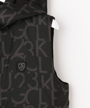 23区GOLF 【WOMEN】中綿リバーシブルベスト ブラック系5