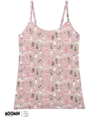 une nana cool 【MOOMIN × une nana cool 】カップ付きキャミソール PI