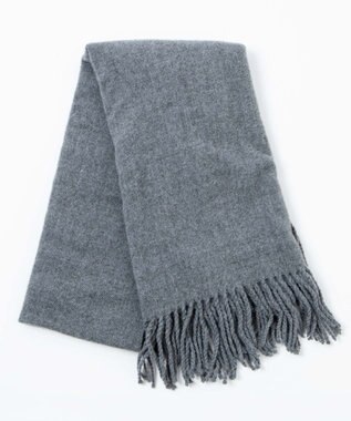 WEGO 【ユニセックス着用ITEM】大判ストール グレー