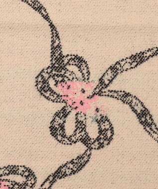 TOCCA 【フランス製】SHAKE RIBBON JAQUARD STOLE  ストール ベージュ系