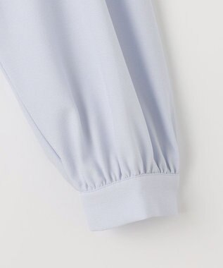 ANY SIS フリルスタンド ブラウス サックスブルー