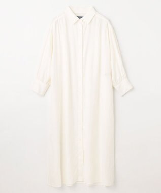 ANY ヨーロピアンリネンシャツワンピース オフ