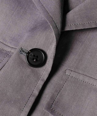 Paul Smith レーヨンリネン パッチポケット ブルゾン ライラック