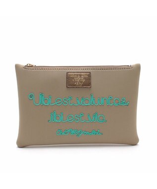 A.D.M.J. 【魔法の様に軽い】マジックライトコード刺しゅうフラットポーチ2セット(S・M) アレナ