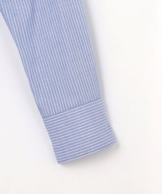 J.PRESS LADIES L 【WEB限定カラーあり・2way】エステネージュ TYPEWRITER STRIPE シャツ サックスストライプ系