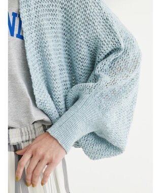 Green Parks ２ｗａｙ　スラブボレロカーディガン Mint Green