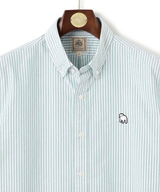 J.PRESS MEN 大人気シリーズに新作登場！【WEB限定】コットンオックスバックブルシャツ / B.D. グリーン系1