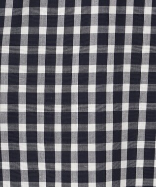 ANY 【UVカット/吸水速乾/抗菌防臭】エニィファンクション ノースリーブブラウス ネイビーギンガム