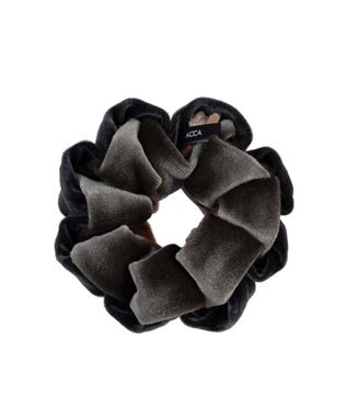 ACCA ベルベット ループシュシュ グレージュ