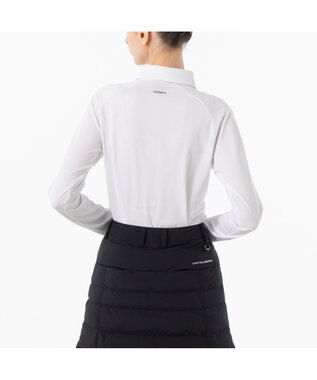 ZERO HALLIBURTON 【吸水速乾・保温】 Octa 長袖 ポロシャツ ZHG-W5A6a 85143 ホワイト