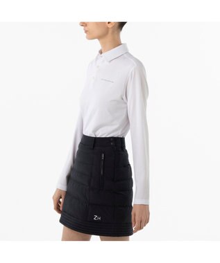 ZERO HALLIBURTON 【吸水速乾・保温】 Octa 長袖 ポロシャツ ZHG-W5A6a 85143 ホワイト