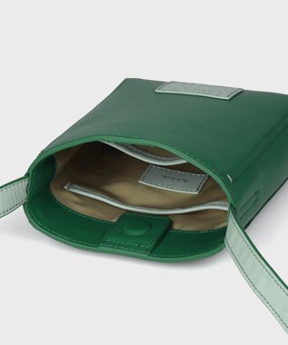 Paul Smith カラーブロックSS26 ミニショルダーバッグ グリーン