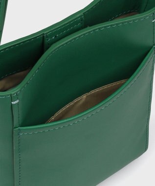 Paul Smith カラーブロックSS26 ミニショルダーバッグ グリーン
