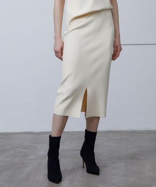 BEIGE， JOSSEY / ニットスカート Vanilla
