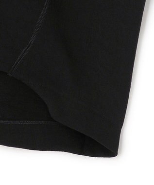 BEIGE， BROOM / スウェット風ライトフォルムプルオーバー Black