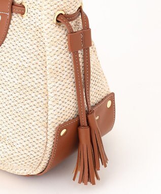 LA BAGAGERIE サイドタッセルサマートート　Mサイズ アイボリー