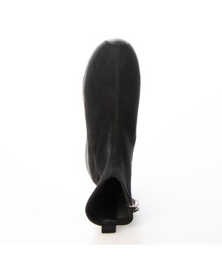 MODE ET JACOMO <noyau>軽量スニーカーショートブーツ ブラックスエード